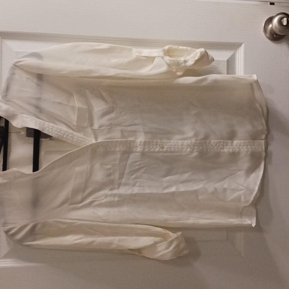 The Limited Dress Shirt  size medium cream color